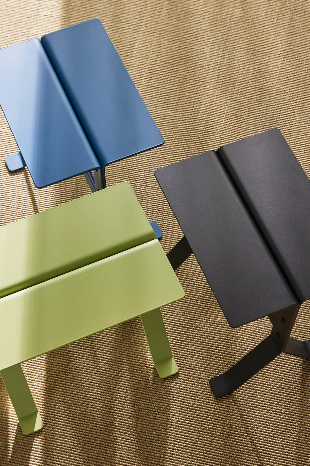 Hbsch Fold Side Table, Light Green
