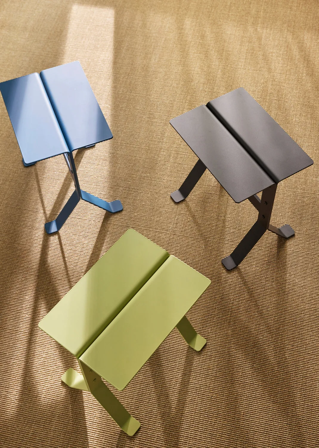 Hbsch Fold Side Table, Light Green