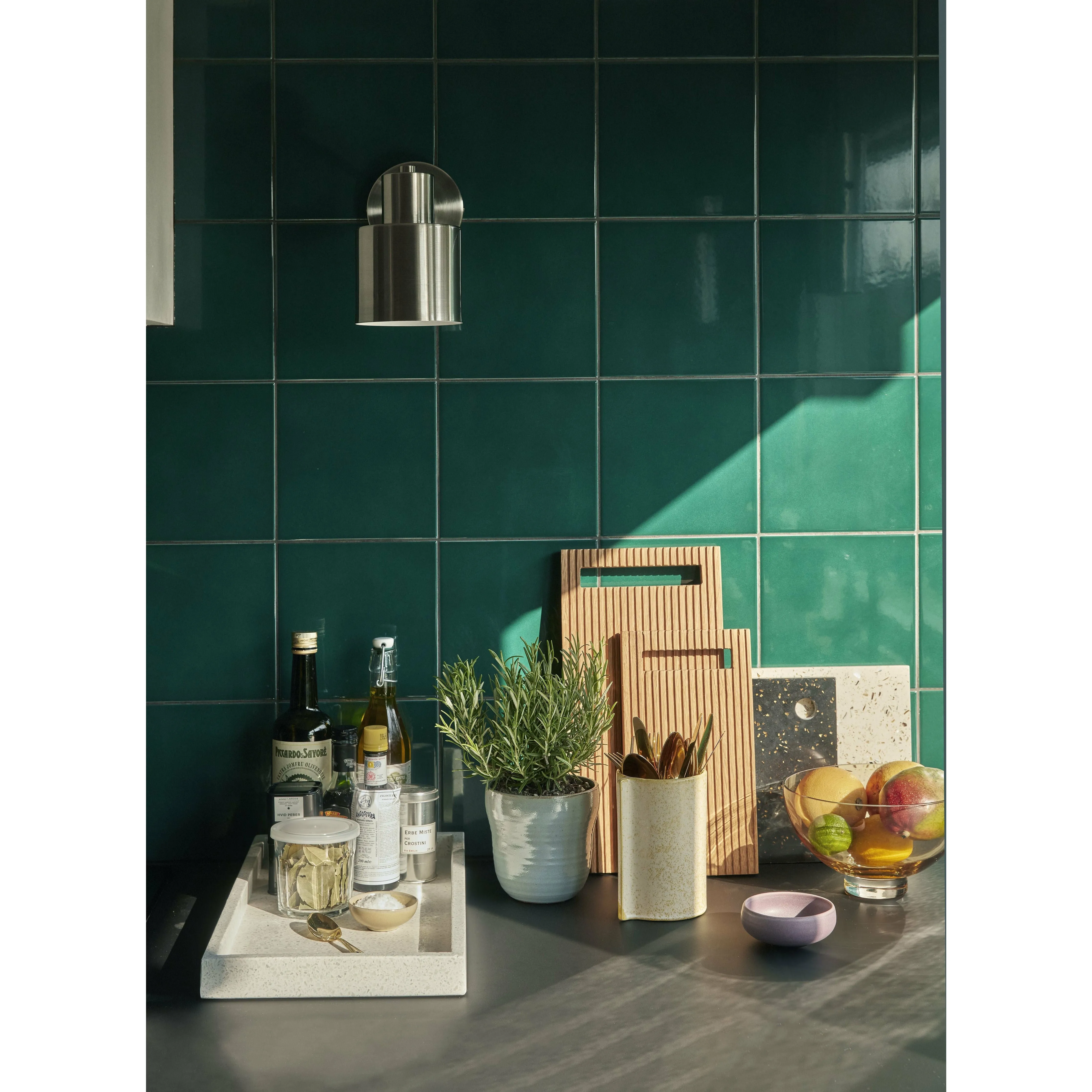 Hbsch Fuse Wall Lamp Nickel