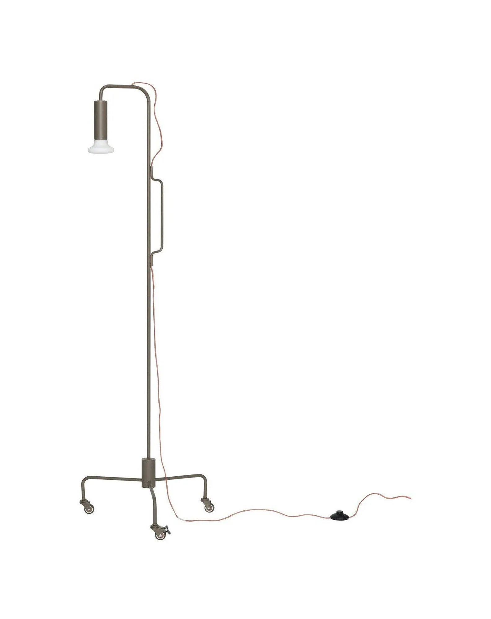 Hbsch Iso Floor Lamp, Brown