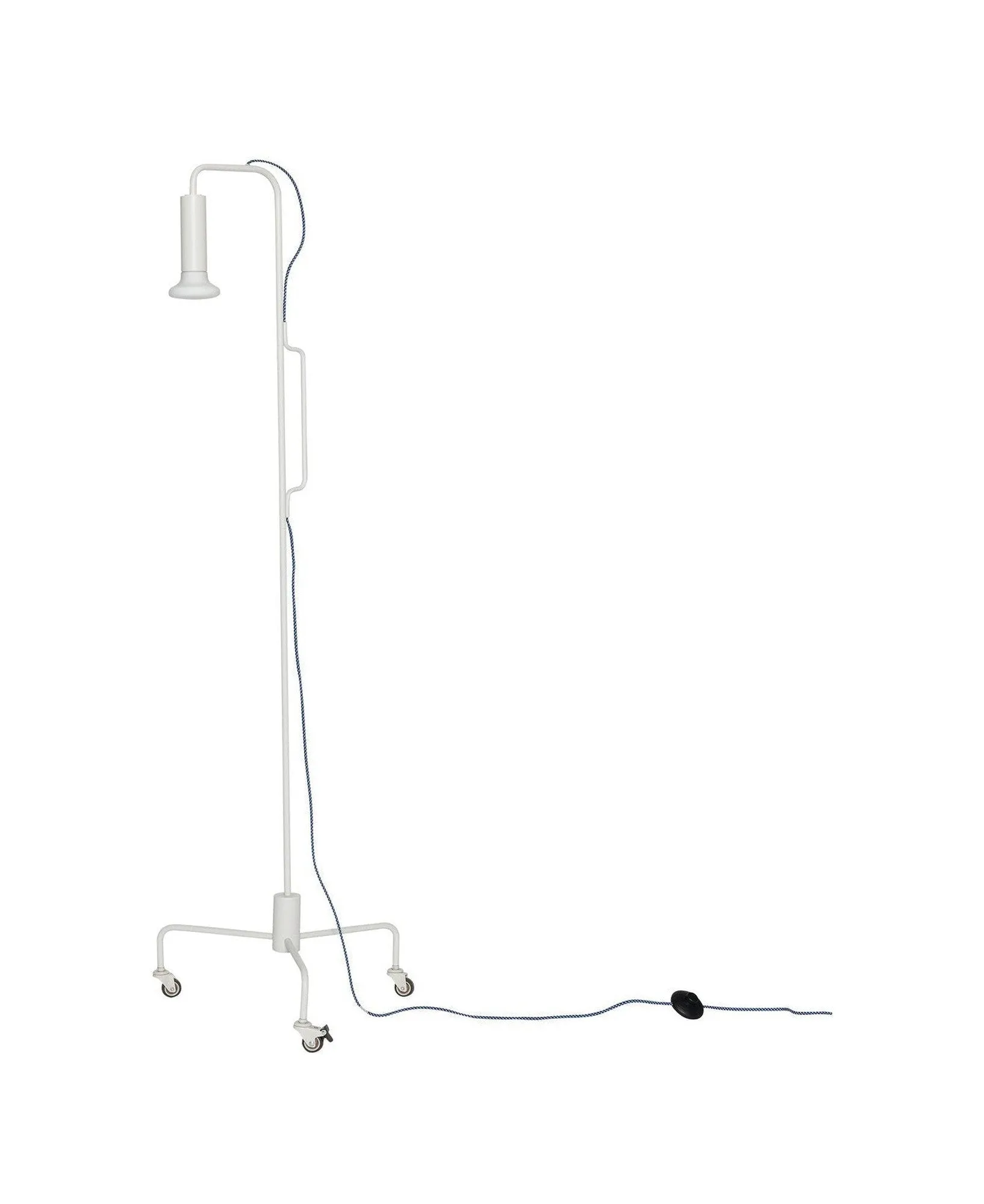 Hbsch Iso Floor Lamp, Light Grey