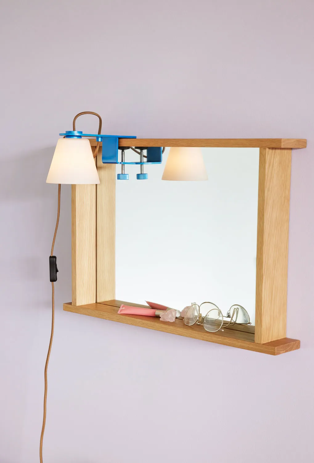 Hbsch Lure Wall Lamp, Blue