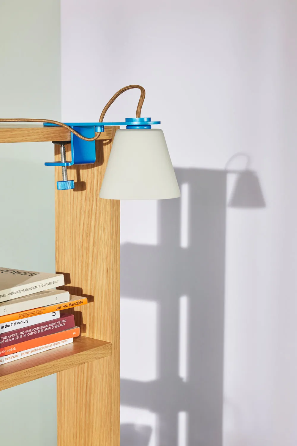 Hbsch Lure Wall Lamp, Blue