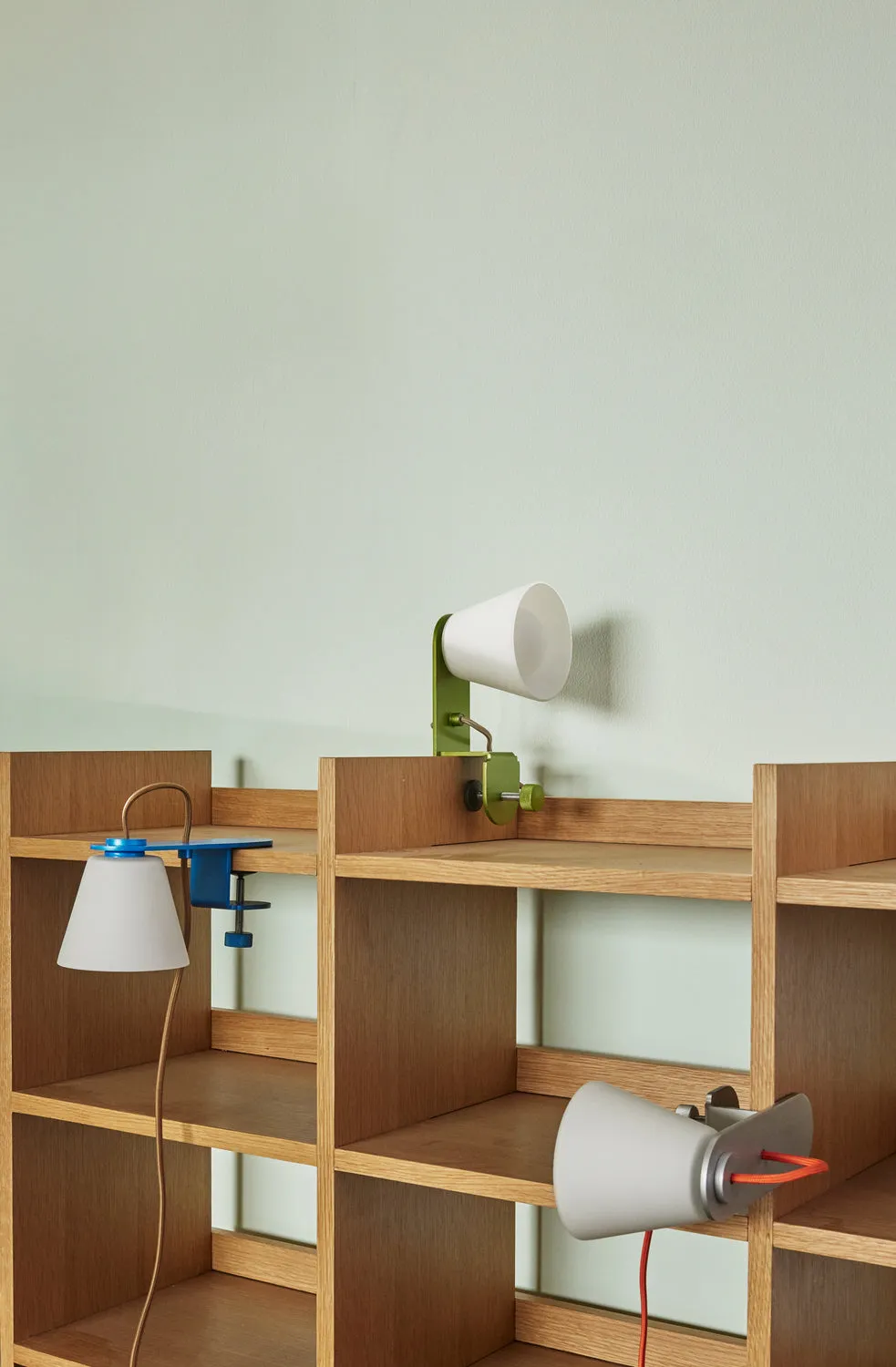 Hbsch Lure Wall Lamp, Blue