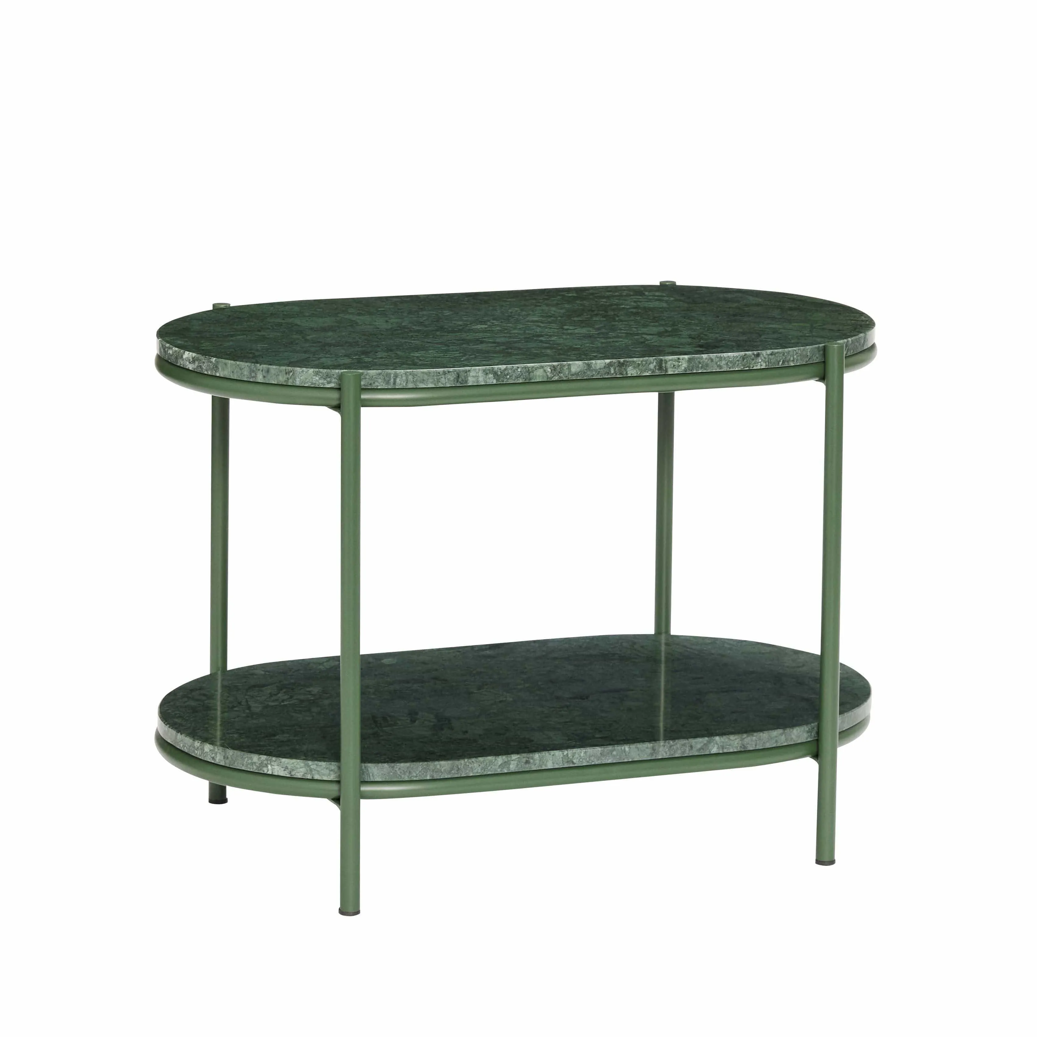 Hbsch Nusa Table Metal/Marble Green