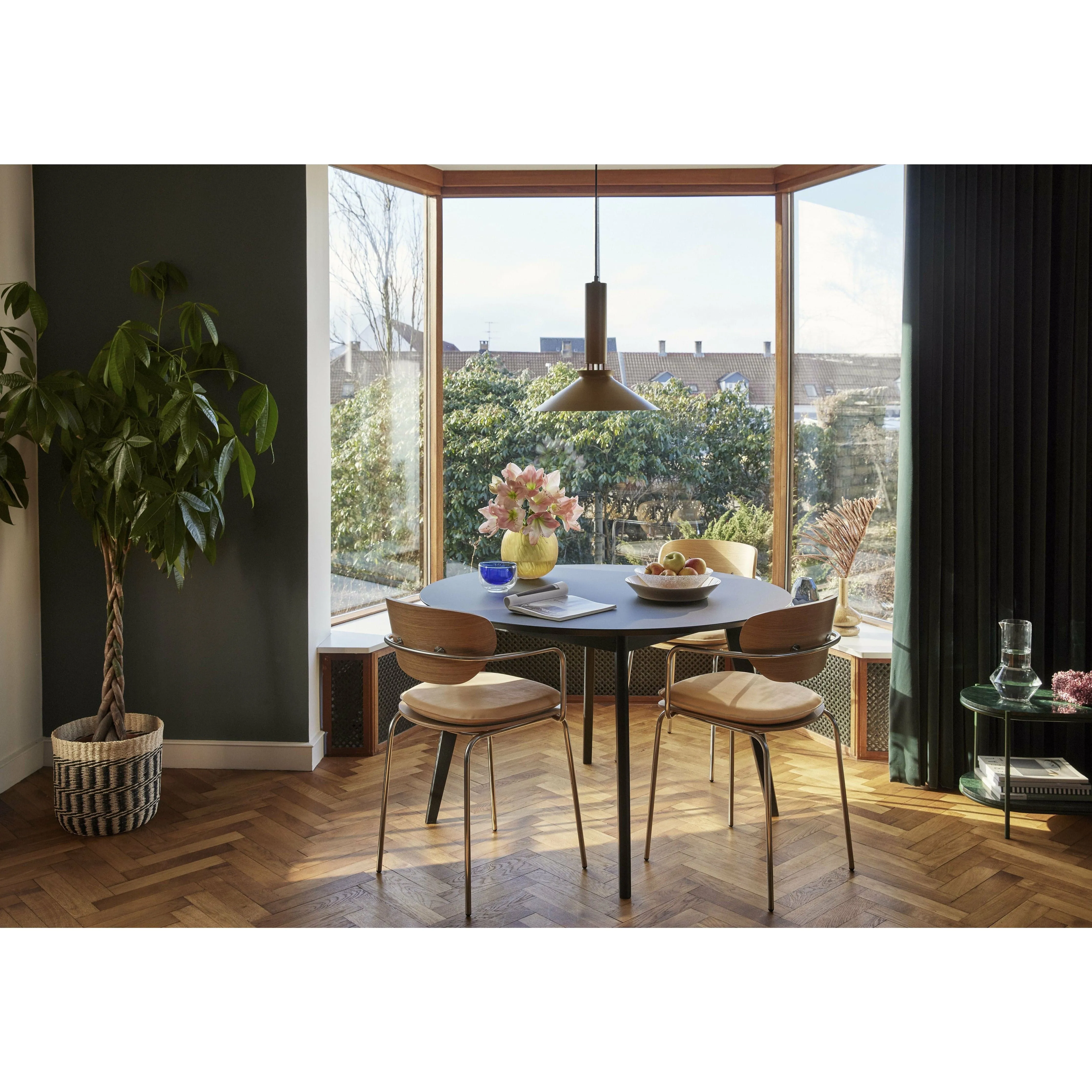 Hbsch Nusa Table Metal/Marble Green
