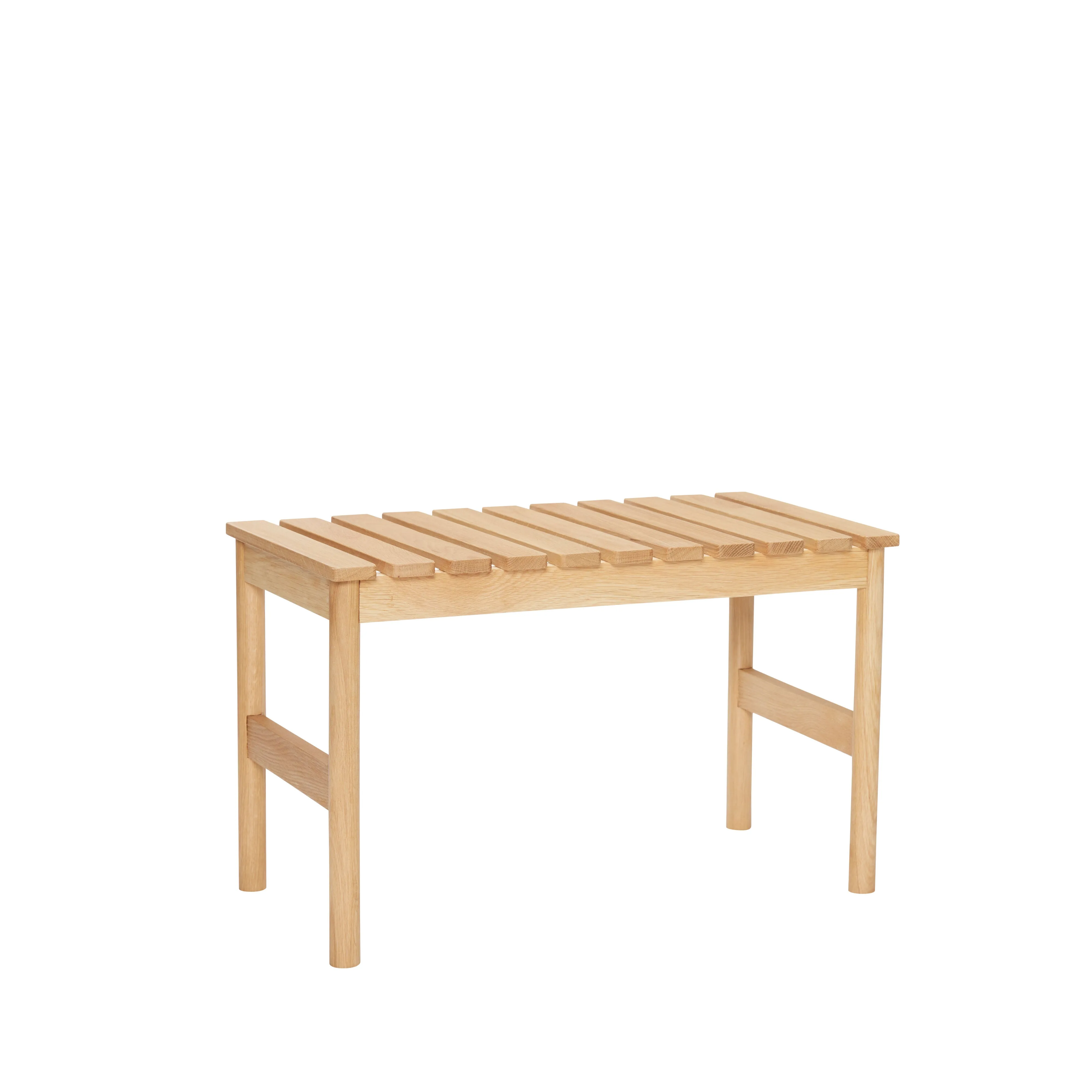 Hbsch Row Bench Small Natural