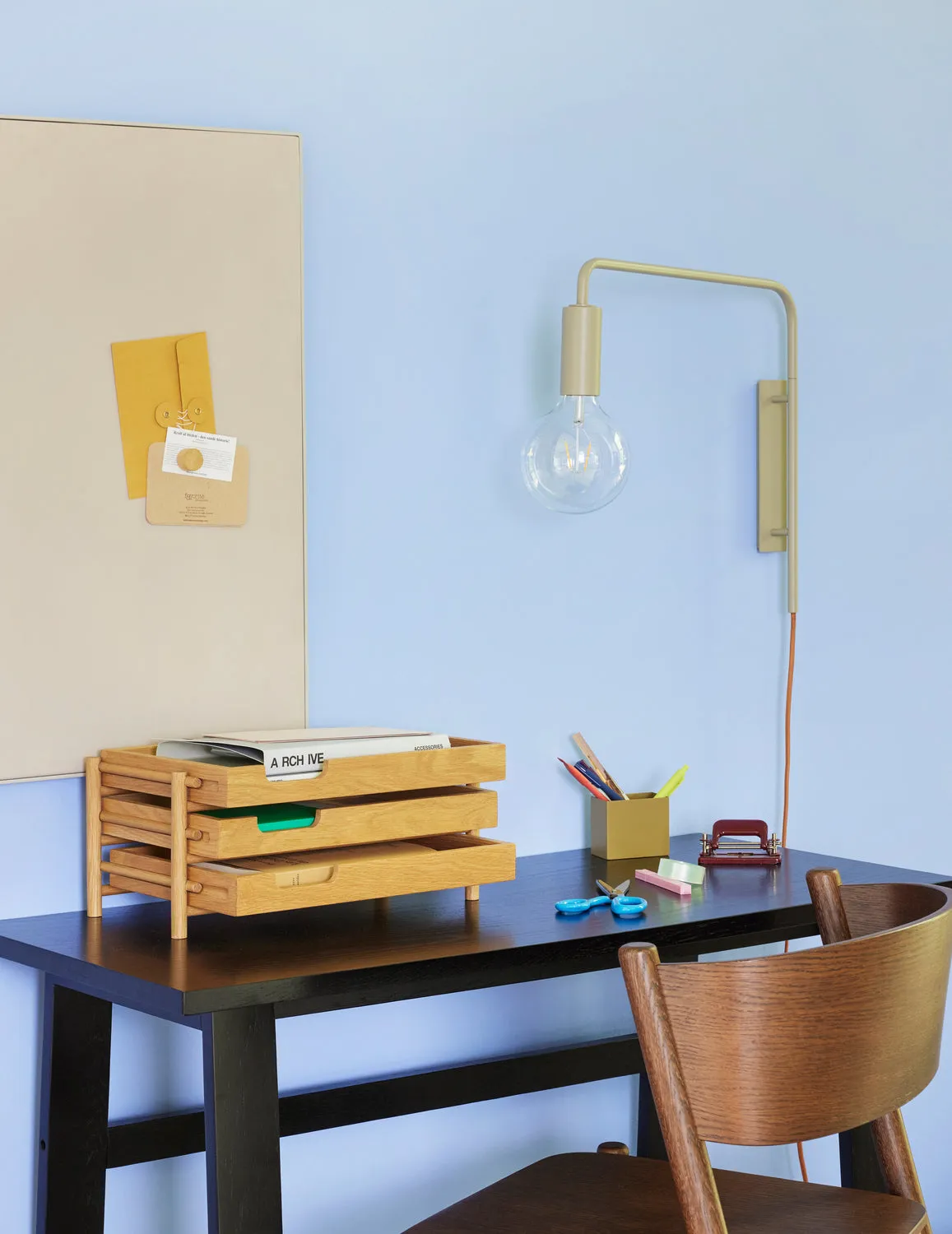Hbsch Serendipity Wall Lamp, Sand