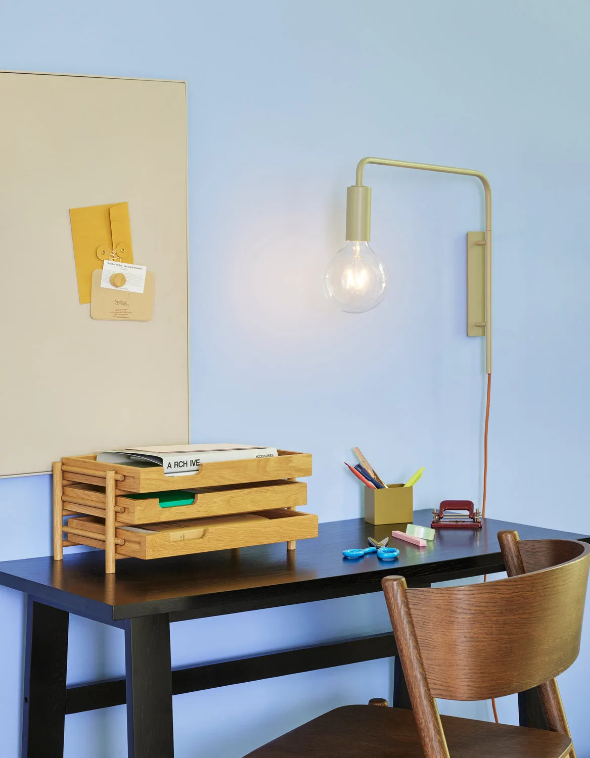 Hbsch Serendipity Wall Lamp, Sand