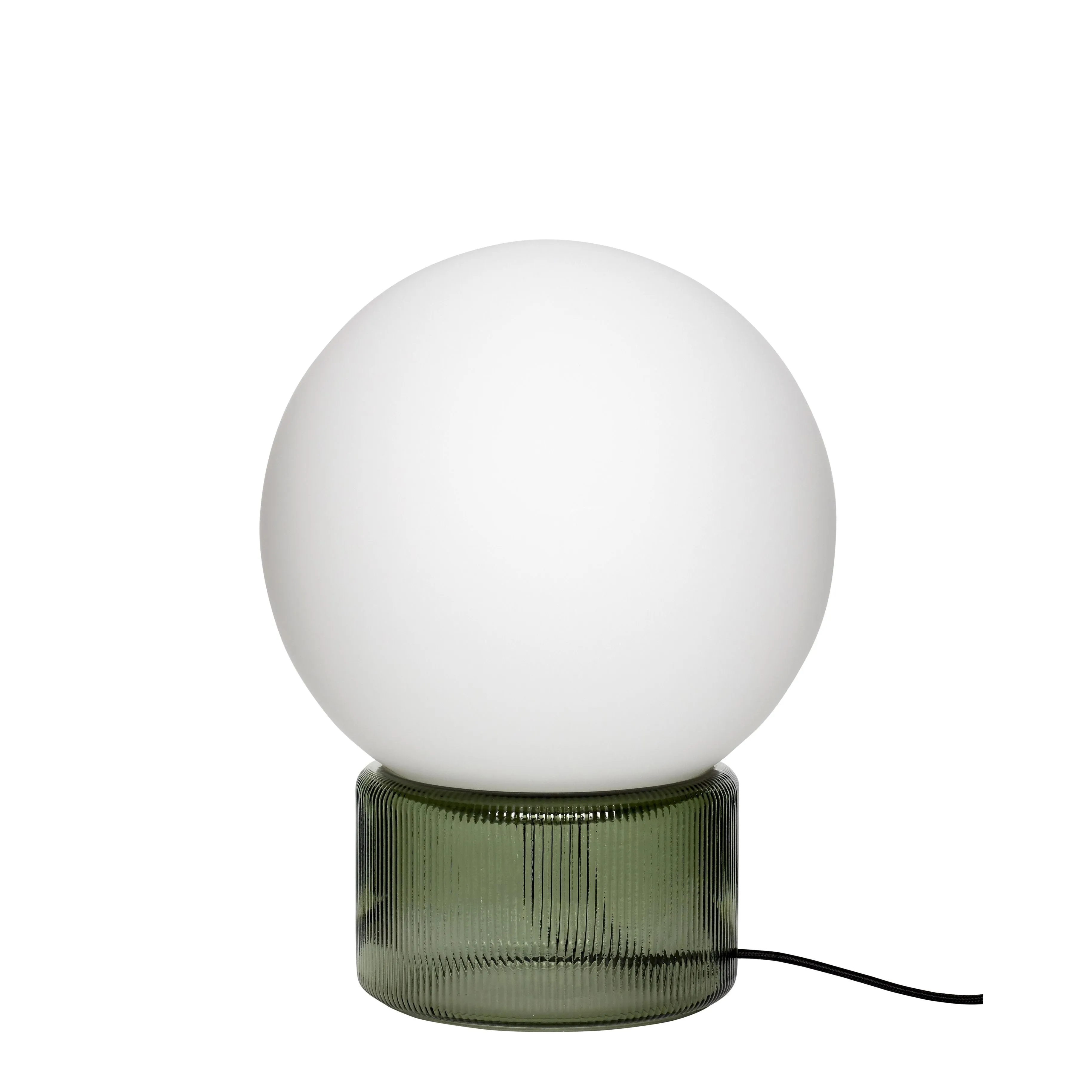 Hbsch Sphere Table Lamp Glass Opal/Green