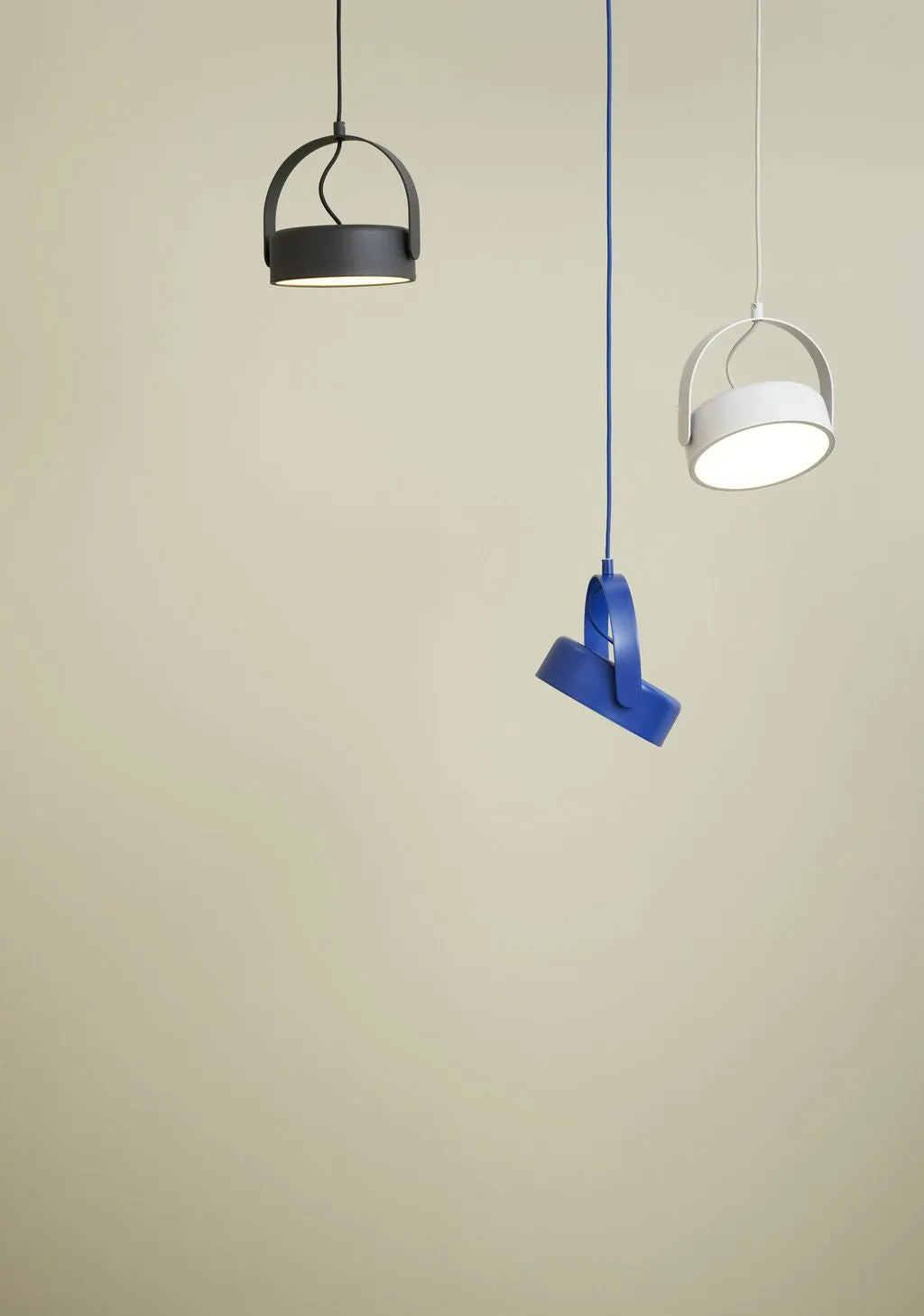 Hbsch Stage Led Ceiling Lamp, Blue