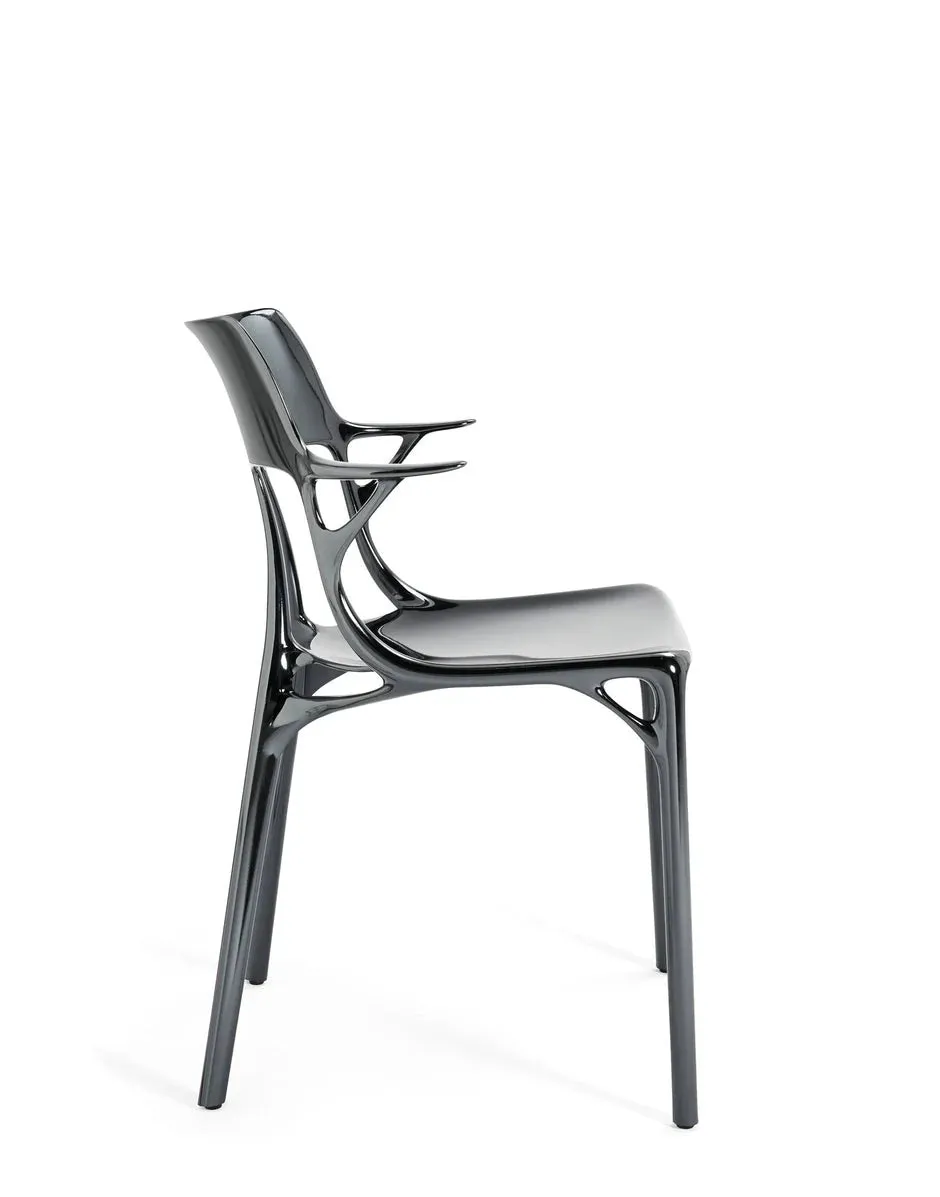 Kartell A.I. Chair, Titanium