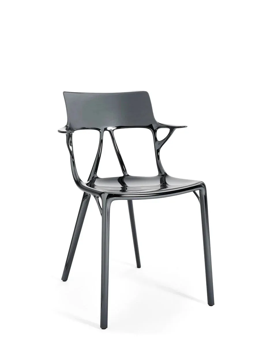 Kartell A.I. Chair, Titanium