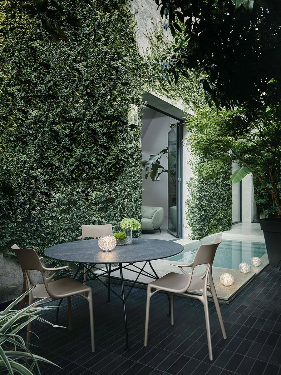 Kartell A.I. Chair, Titanium