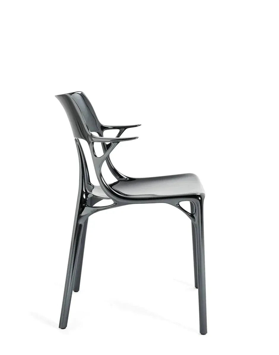 Kartell A.I. Chair, Titanium