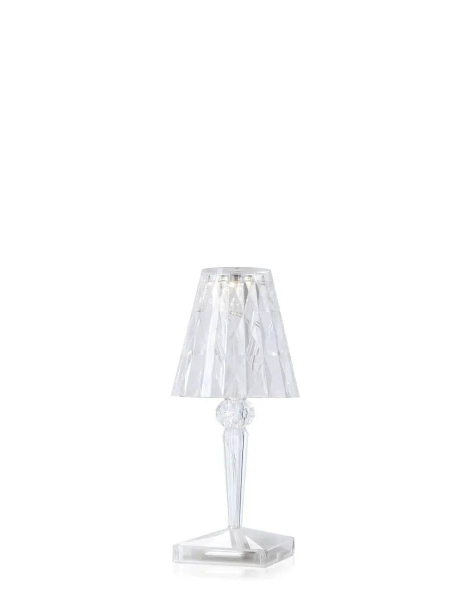 Kartell Battery Table Lamp, Crystal