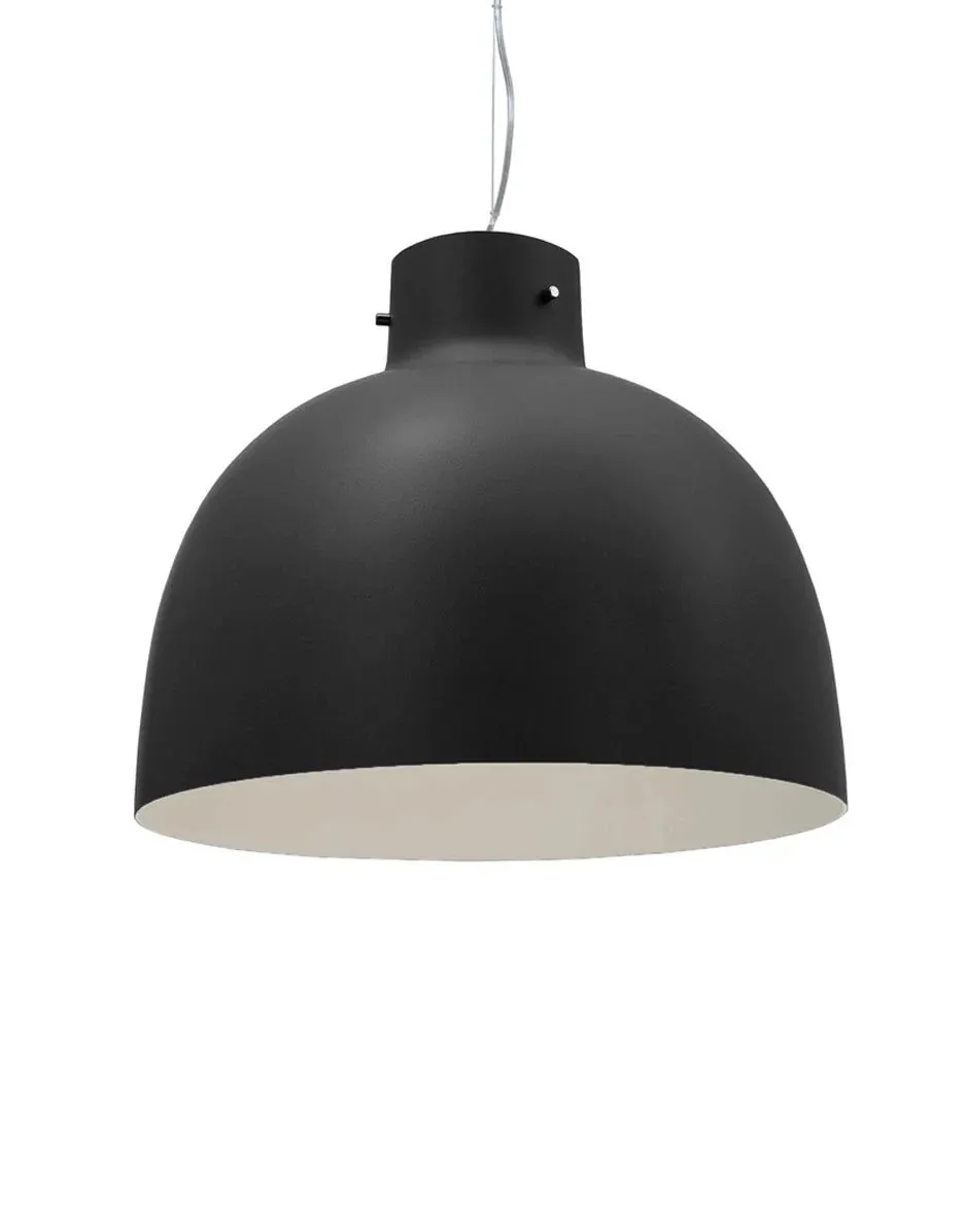 Kartell Bellissima Mat Suspension Lamp, Black