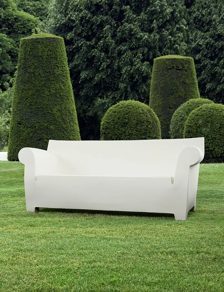 Kartell Bubble Club Sofa, Light Grey