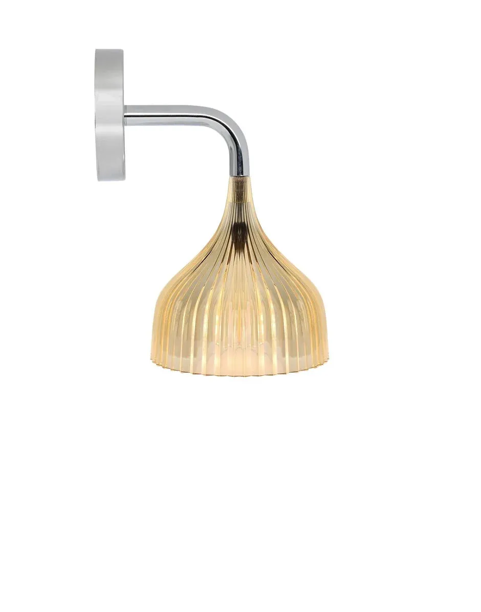 Kartell E' Wall Lamp, Yellow