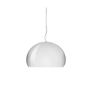 Kartell Fl/Y Suspension Lamp, Chrome