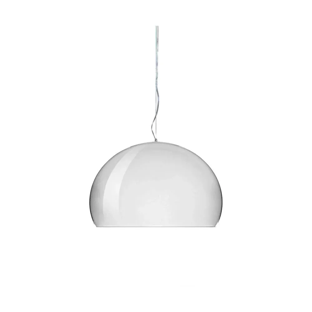 Kartell Fl/Y Suspension Lamp, Chrome