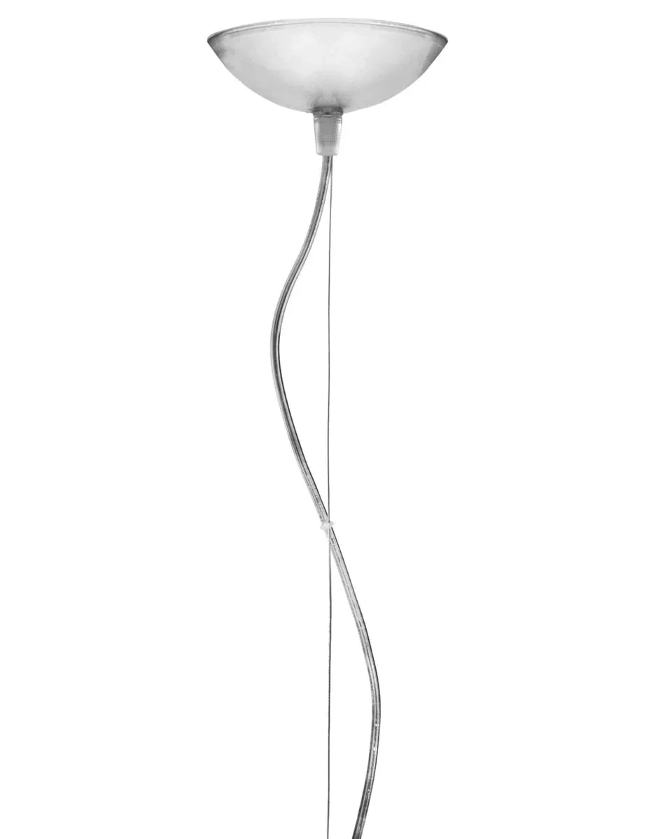 Kartell Fl/Y Suspension Lamp, Crystal
