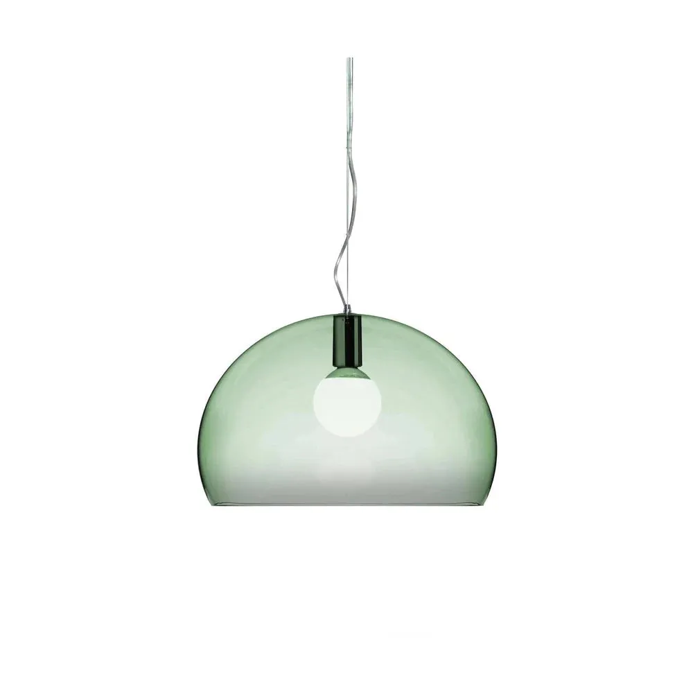 Kartell Fl/Y Suspension Lamp, Sage Green