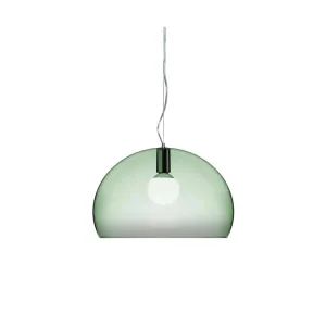 Kartell Fl/Y Suspension Lamp, Sage Green