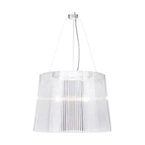 Kartell G Suspension Lamp, Crystal