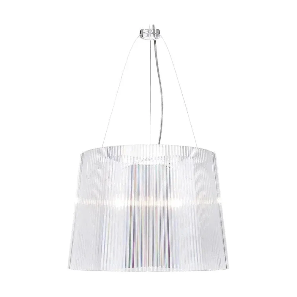 Kartell G Suspension Lamp, Crystal