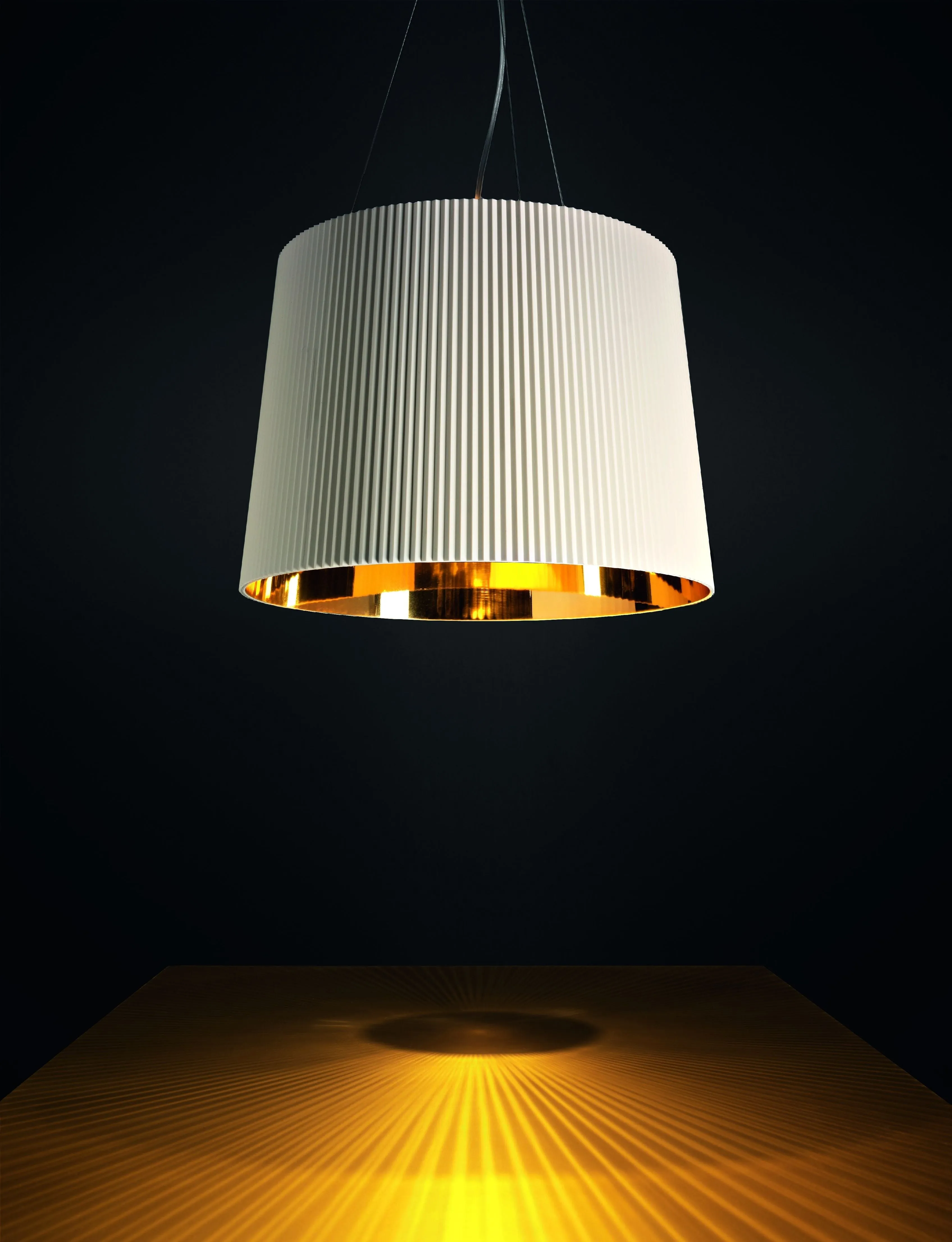 Kartell G Suspension Lamp, Crystal