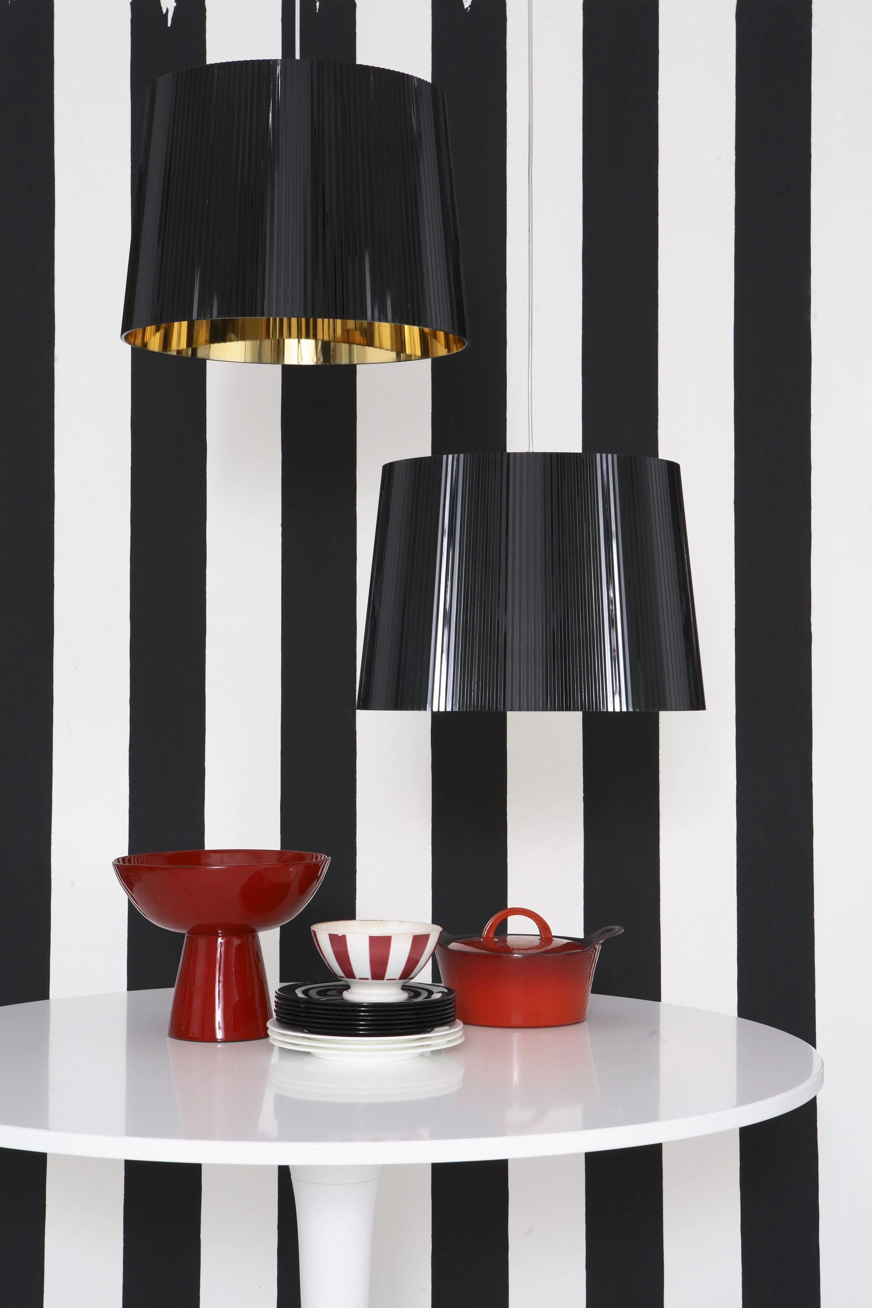 Kartell G Suspension Lamp, Crystal