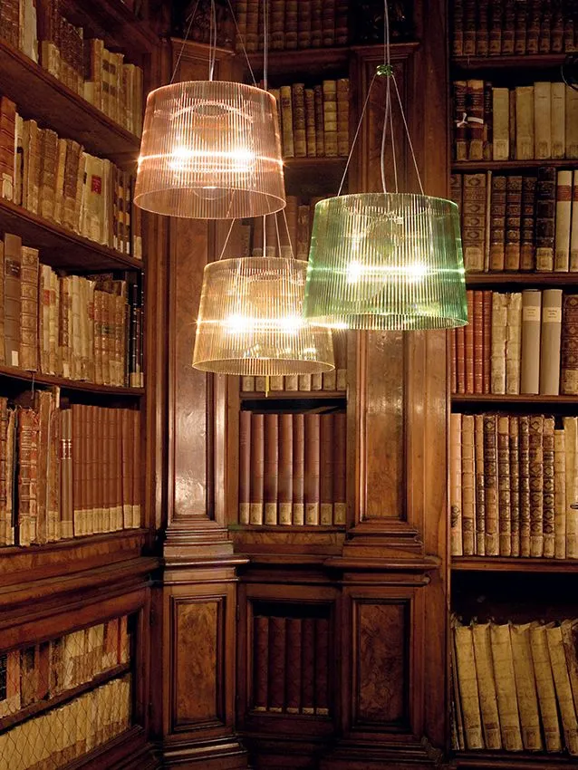 Kartell G Suspension Lamp, Yellow