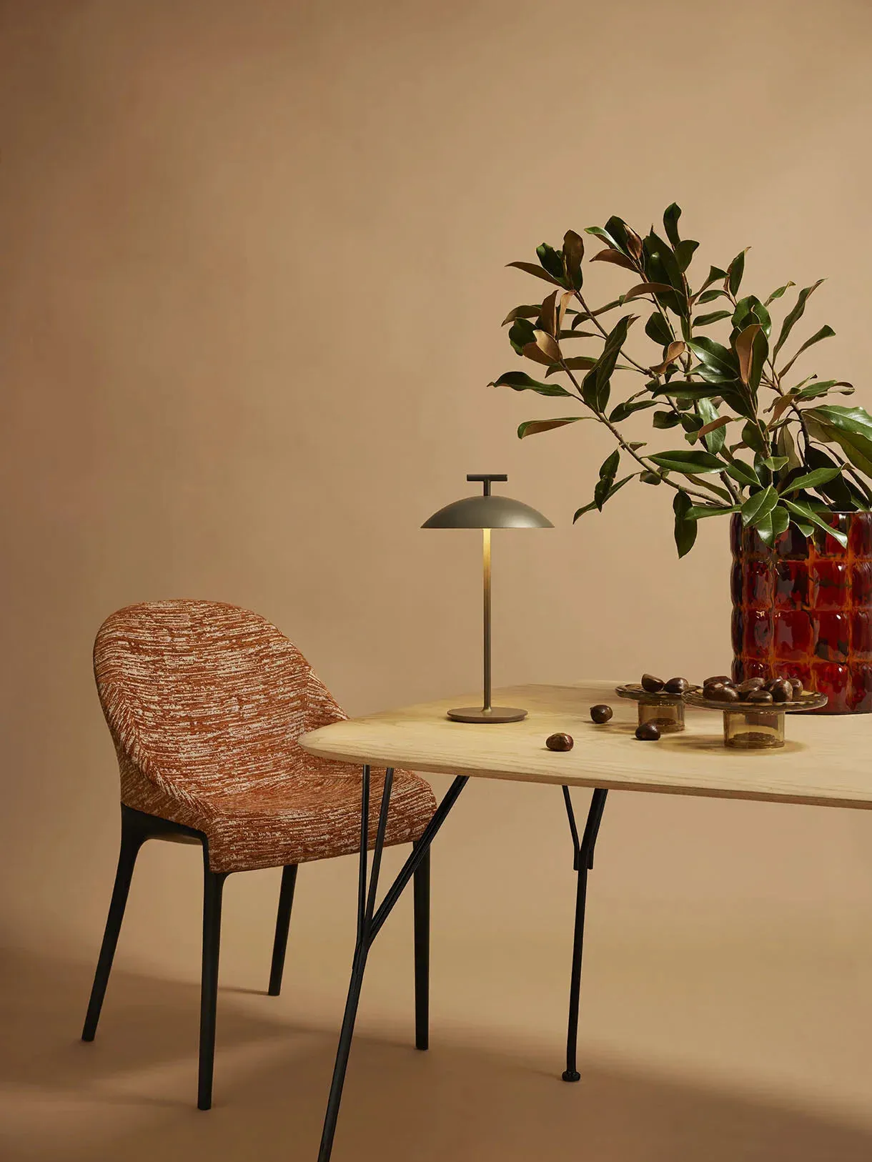 Kartell Mini Geen A Portable Table Lamp, Bronze