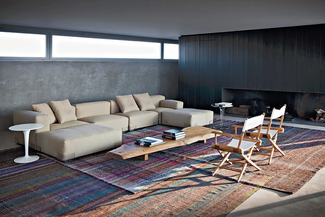 Kartell Plastics Duo 2 Seater Sofa Sx Orsetto, Brown
