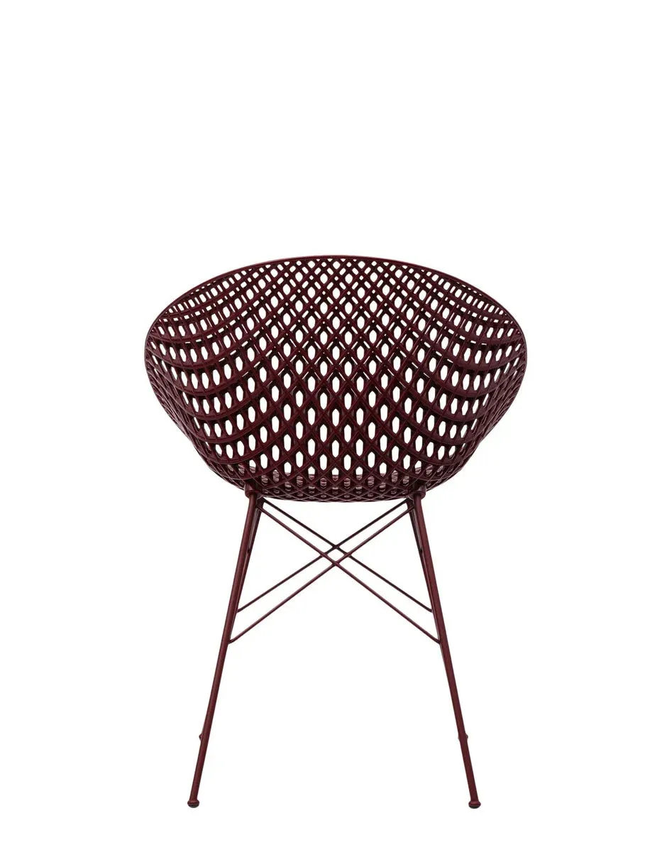 Kartell Smatrik Chair, Plum/Plum