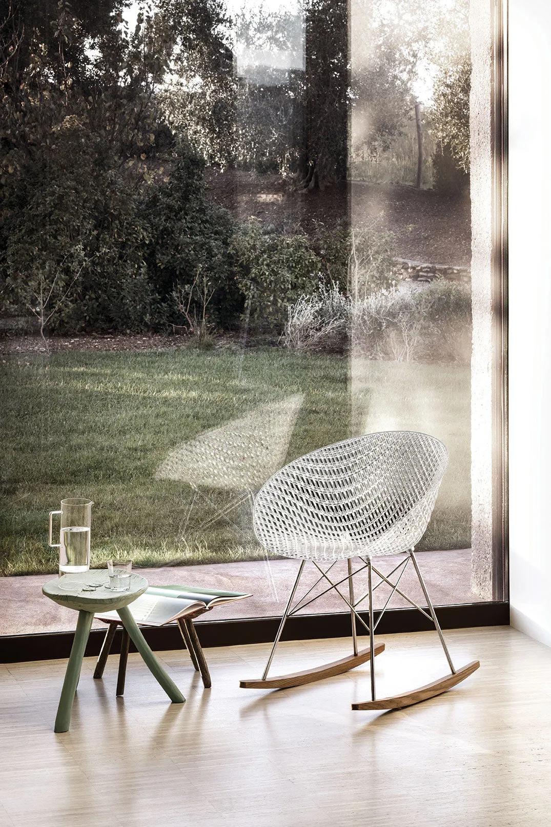 Kartell Smatrik Chair, Plum/Plum