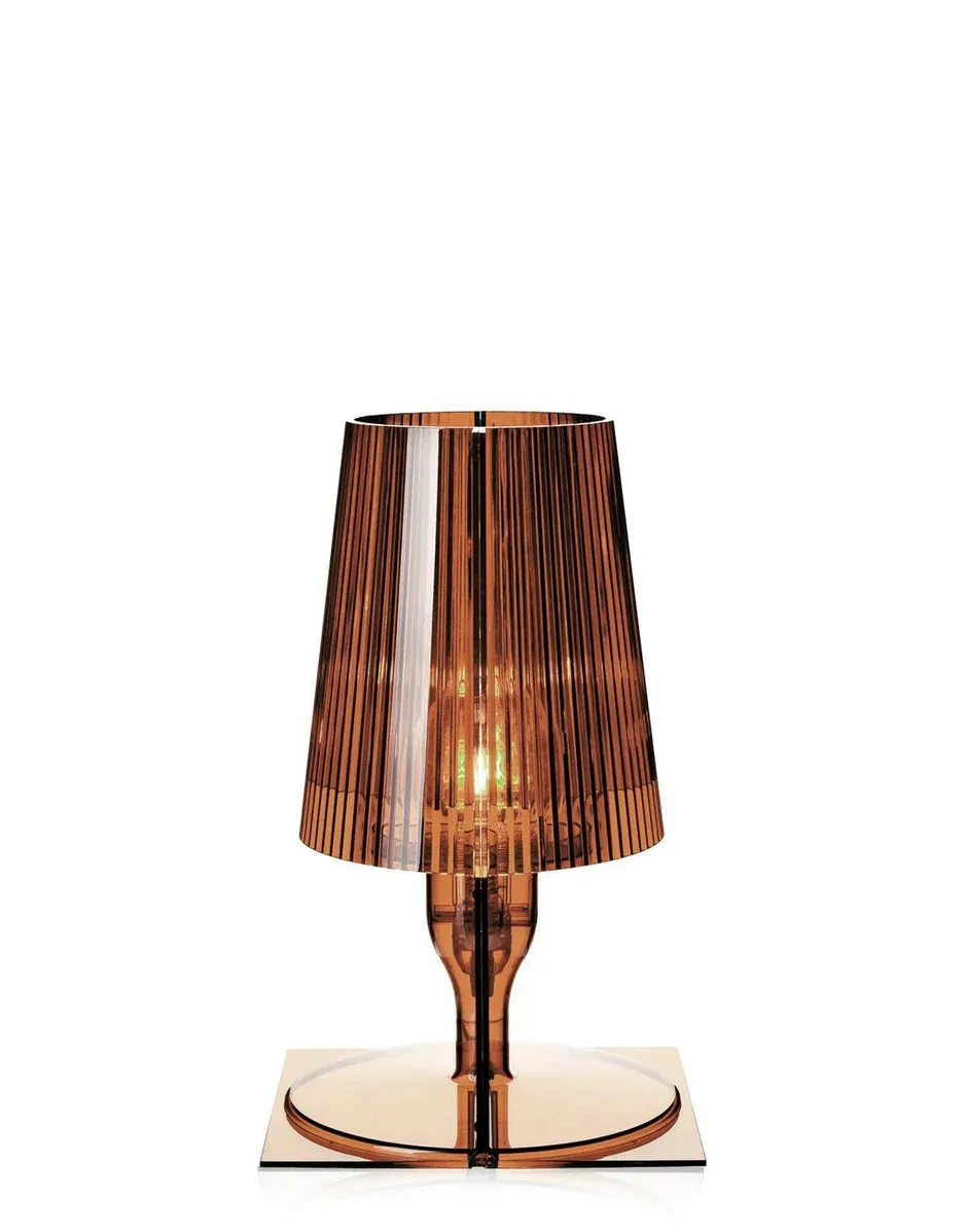 Kartell Take Table Lamp, Amber