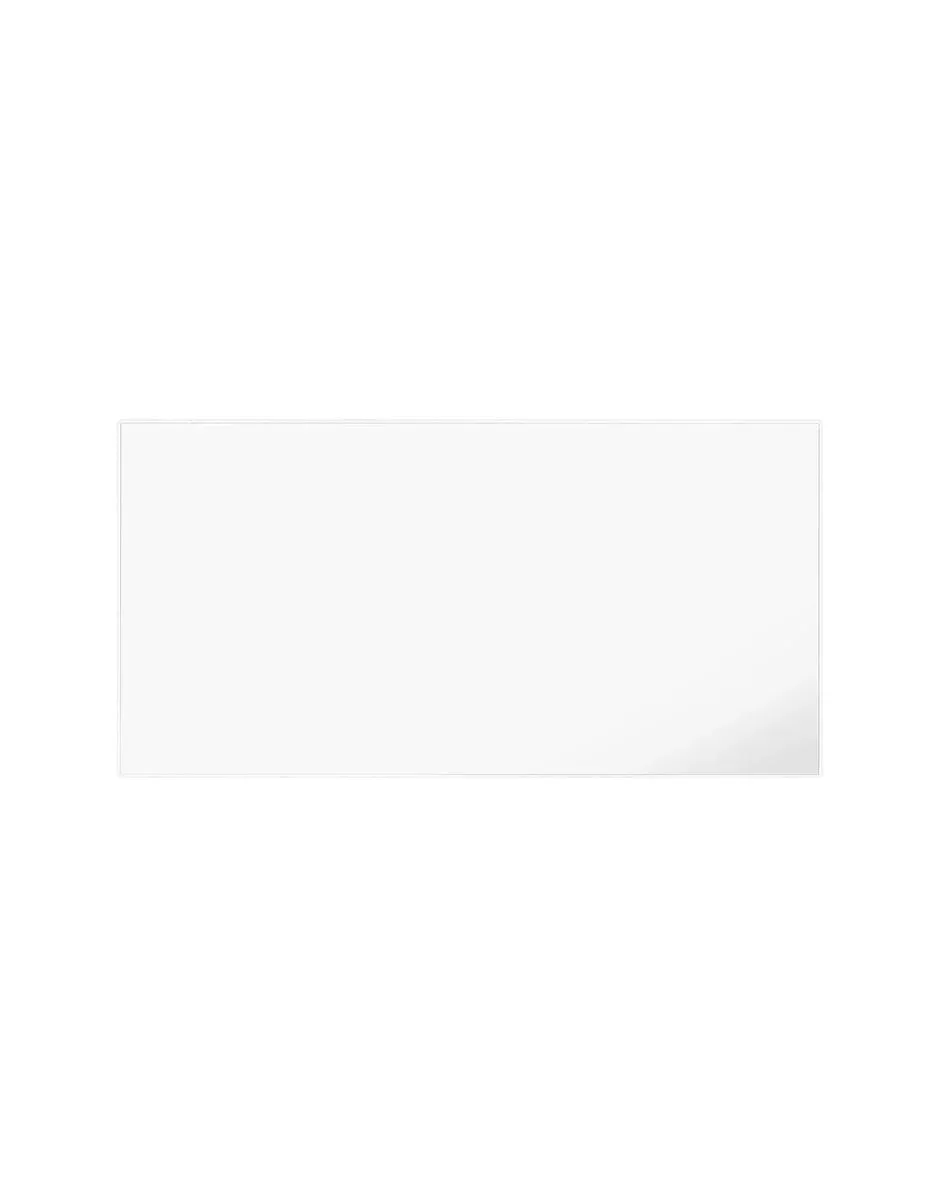 Kartell Top Top Table Glass 160x80 Cm, White
