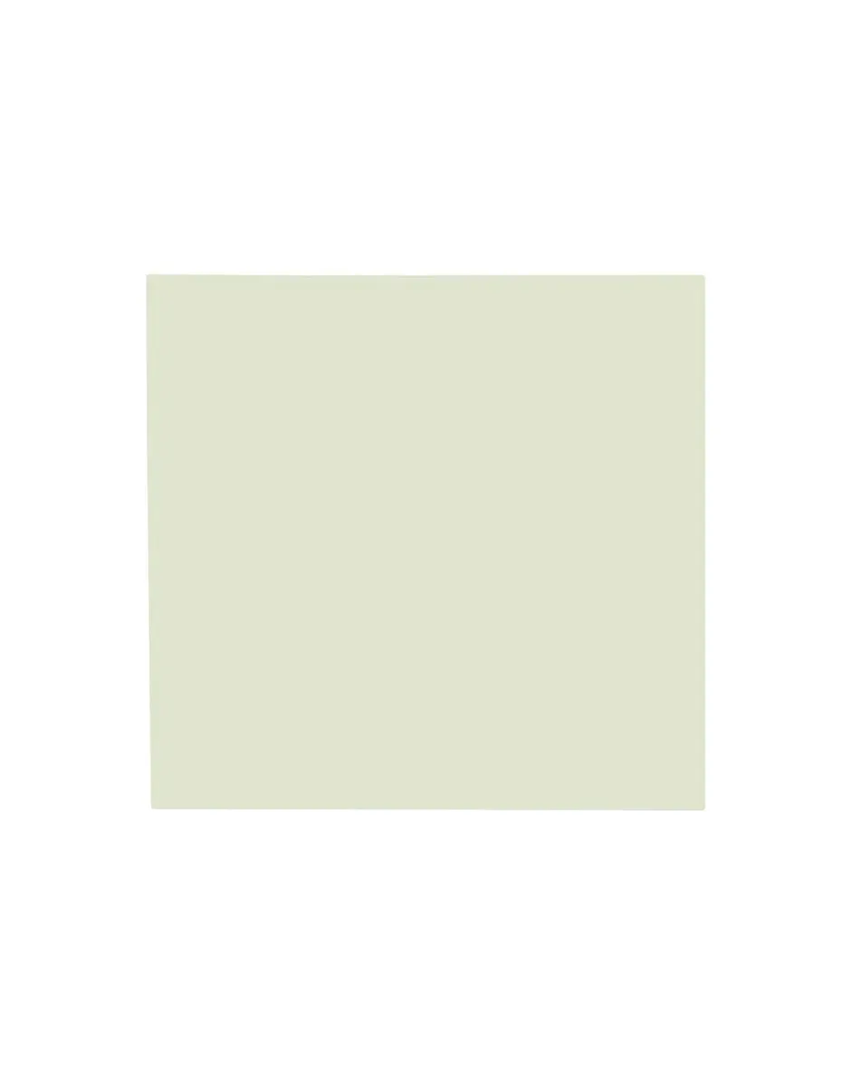 Kartell Top Top Table Square With Round Base 70x70 Cm, Green
