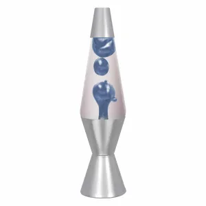 Lava Lamp - 14.5" Metallic Light Blue