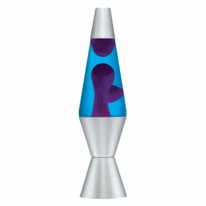 Lava Lamp - 14.5" Purple And Blue