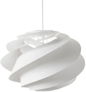 Le Klint Swirl I Pendant, White 45 Cm