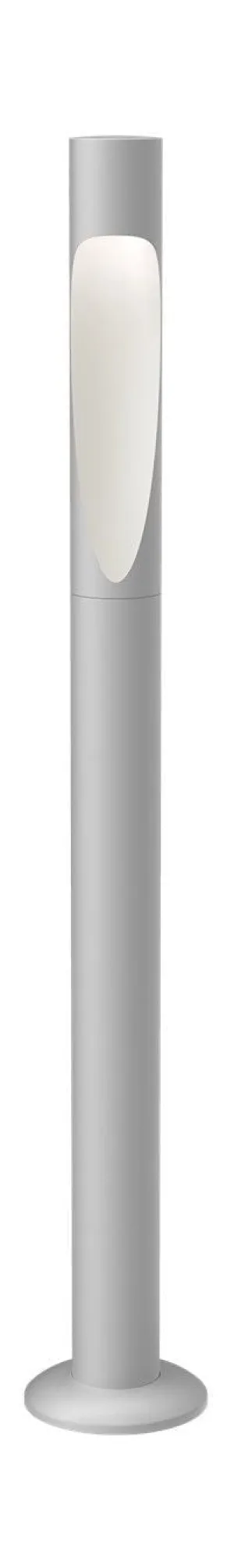 Louis Poulsen Flindt Garden Bollard Led 4000 K 6.5 W Base With Adaptor Long, Aluminium