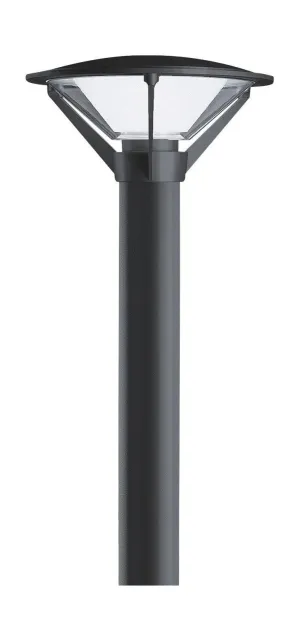 Louis Poulsen Kipp Bollard Class Ii Led 3000 K 28 W Post For In Ground Installation, Graphite Grey