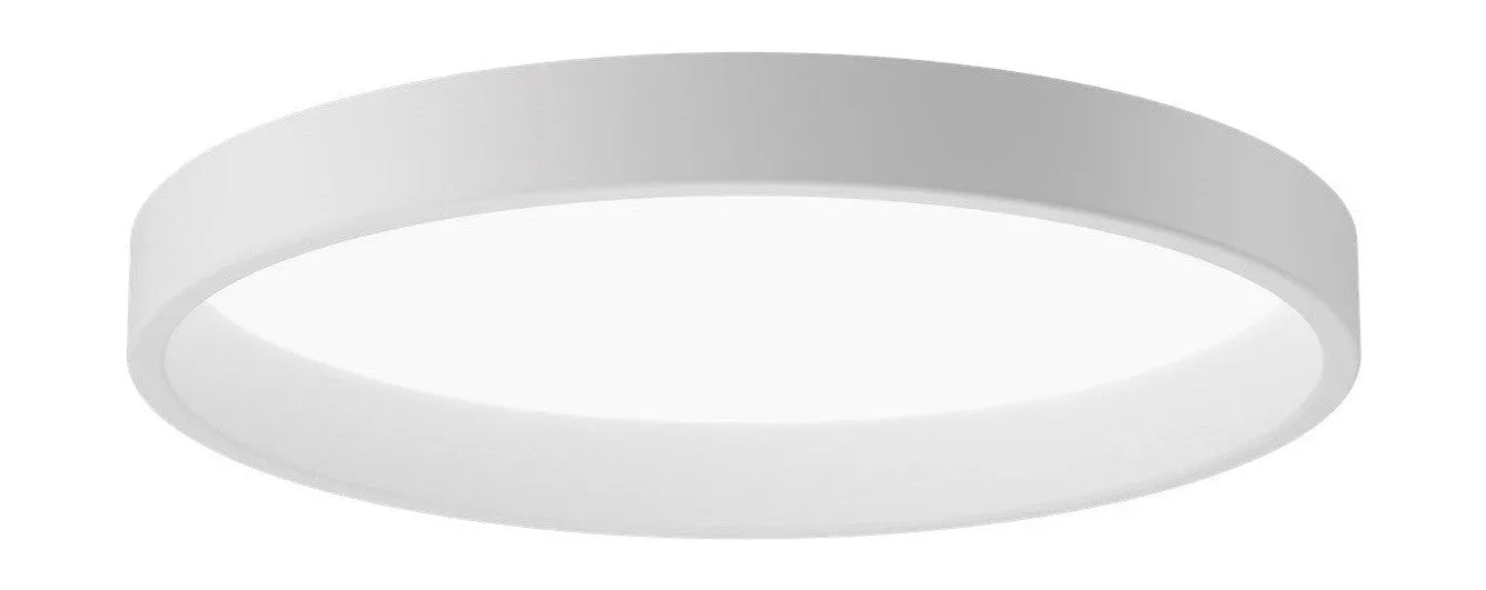 Louis Poulsen Lp Circle Semi Recessed Ceiling Lamp Led 4000 K 25 W 44 Cm, White