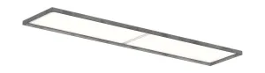 Louis Poulsen Lp Slim Box Recessed Ceiling Lamp 2299 Lumens Dali, Dark Aluminium