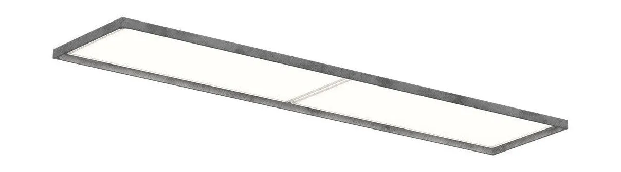 Louis Poulsen Lp Slim Box Recessed Ceiling Lamp 2299 Lumens Dali, Dark Aluminium