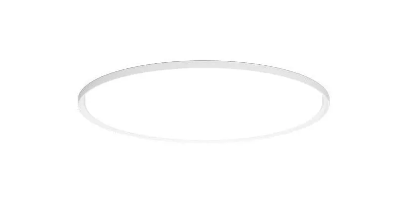 Louis Poulsen Lp Slim Round Recessed Ceiling Lamp 4809 Lumens 68 Cm, White