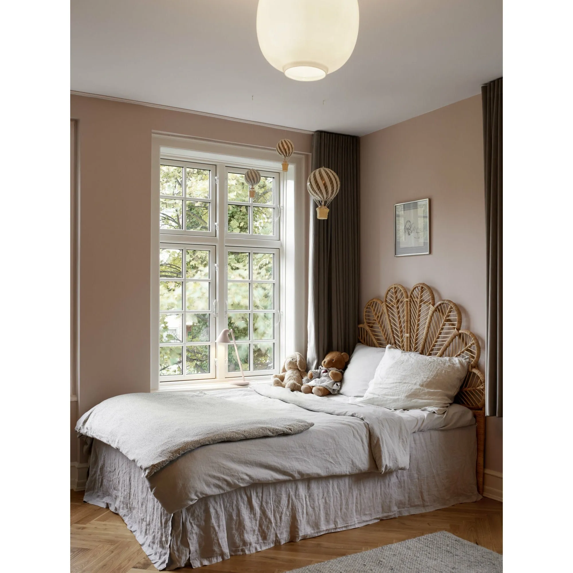 Louis Poulsen Njp Mini Table Lamp, Pale Pink